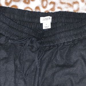 Size 4 Jcrew linen/cotton stretchy waist pants